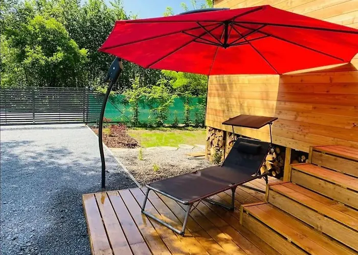 Glamping Paradise With Wellness بيت للعطل